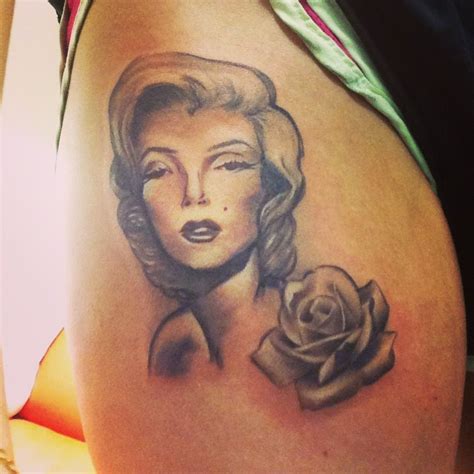 Marilyn Monroe Tattoo Marilyn Monroe Tattoo Tattoo Fail Tattoos