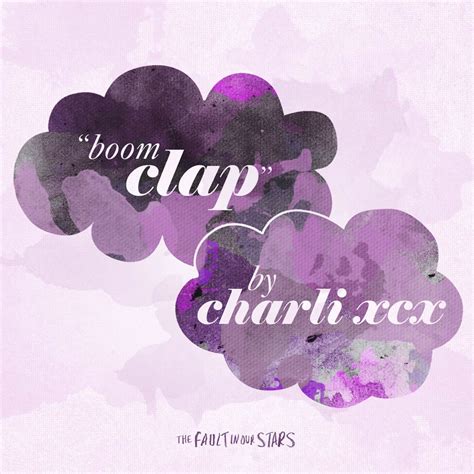 (the meaning of charli xcx boom clap is what love feels like: Charli XCX: Boom clap, la portada de la canción