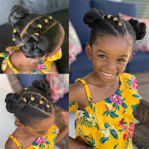Hairstyles For Natural Hair Kids 15 Easy Kids Natural Hairstyles