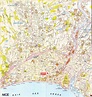 Stadtplan von Nizza | Detaillierte gedruckte Karten von Nizza ...
