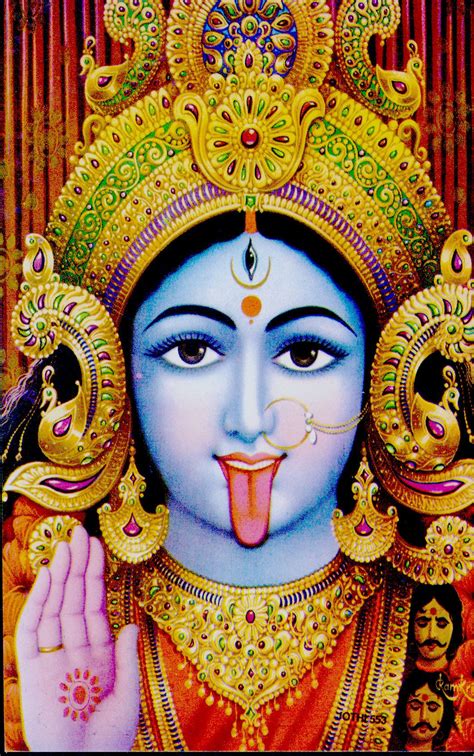 Mother Kali With Images Kali Goddess Mother Kali Hindu Art
