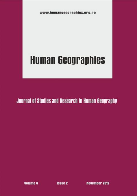 Human Geographies