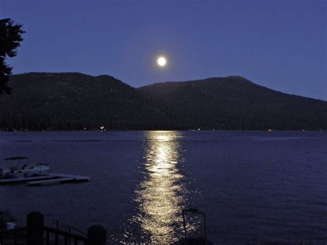 A Breath Of Fresh Air Moonlight On The Lake