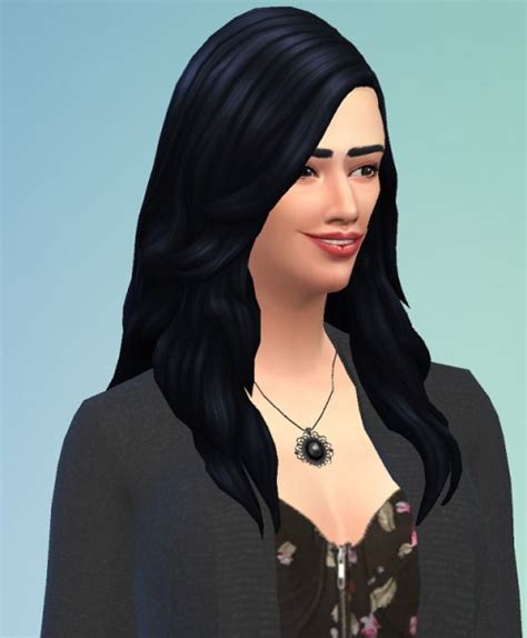 Sims 4 Hairs Birksches Sims Blog Long And Wavy Hair