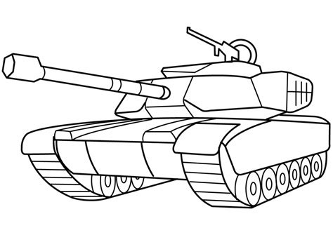 Army Tank Coloring Book Coloring Pages
