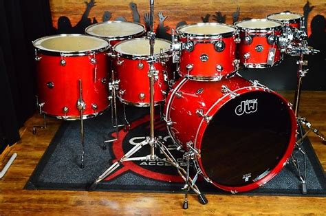 Dw Performance Series Drum Kit Builder Candy Apple Red Reverb