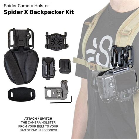 Spider X Backpacker Kit Spider Holster Store Spiderholster