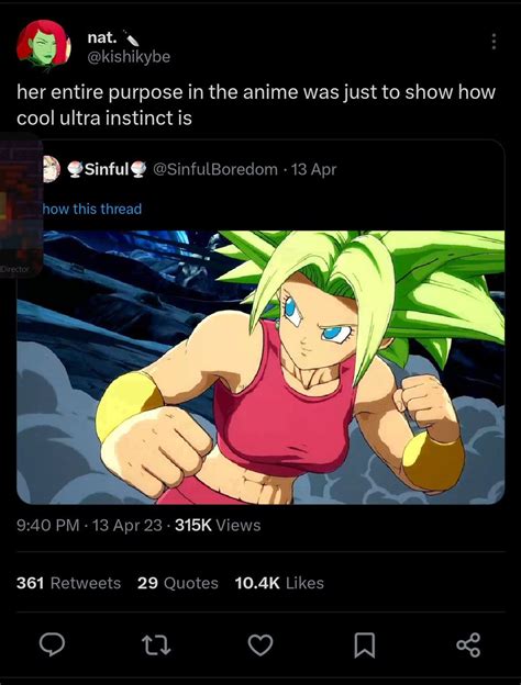🍧sinful🍧 On Twitter This Was So Undeserved It Was About Her Being More Hype Than Super Buu For