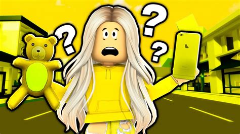 Everything Turned Yellow Roblox Brookhaven Youtube