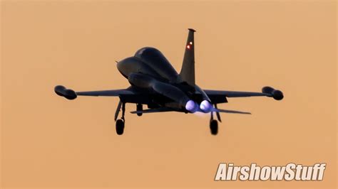 F 5 Freedom Fighter Sunset Flybys Americas Freedom Fest
