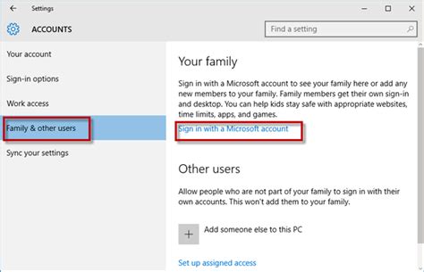 How To Sign In Windows 10 With A Microsoft Account