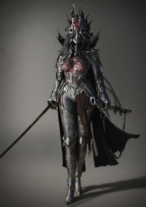 Twitter Fantasy Armor Dark Fantasy Art Female Knight