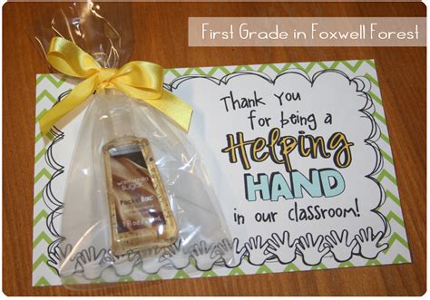 Consider giving them a gift, a discount coupon or another token of appreciation. Volunteer Thank You Gift - Foxwell Forest