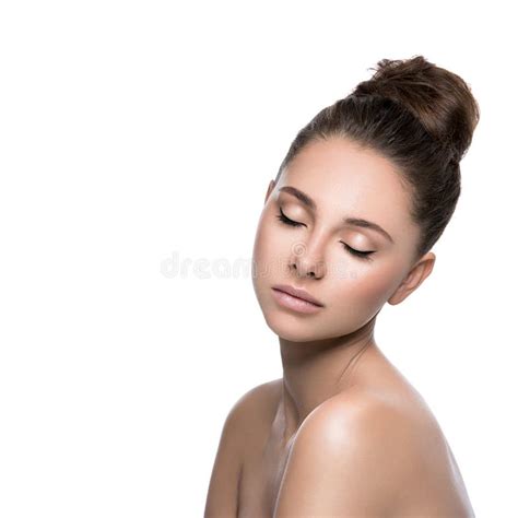 Beautiful Girl With Perfect Skin Stock Image Image Of Beauty Natural