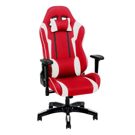 Corliving High Back Adjustable Ergonomic Gaming Chair Red