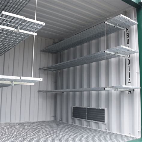 Industrial Shelving System For Shipping Containers