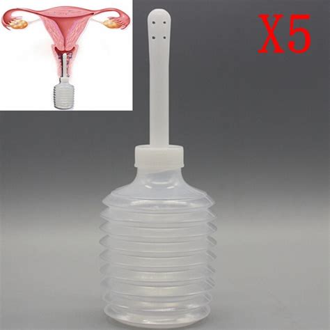 200ml Disposable Vaginal Anal Cleaning Syringe Gynaecology Treatment