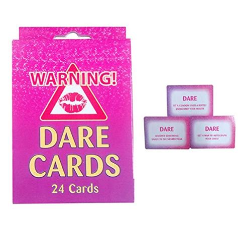 Buy Imagitek Girls Night Out Bachelorette Party Game Dare Cards 24 Pieces Funny Dare Cards
