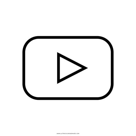 YouTube Logo Coloring
