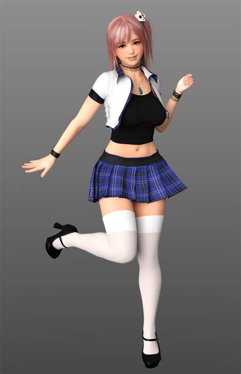 Dead Or Alive 6 Honoka Concept By Necriseye Sexy Girls School Girl School Girl Outfit