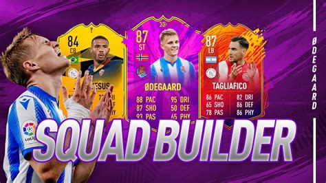 Players like odegaard can only be received and upgraded as part of the fut objectives section. 400k Future Stars Odegaard Squad Builder - FIFA 20 OP ...