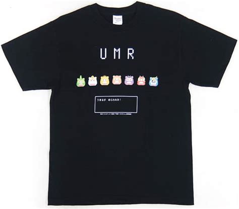 T Shirt Character Kuta Doma Maru Maru Appeared T Shirt Black M