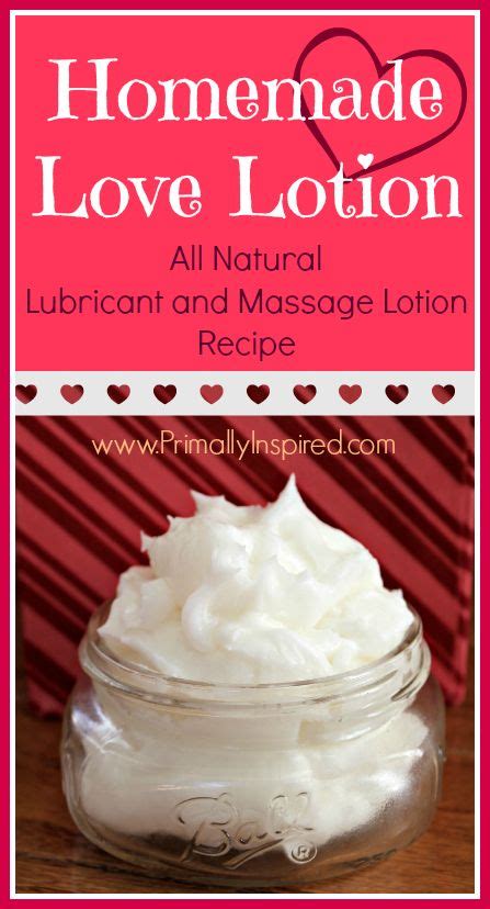 Homemade Personal Lubricant Recipe Bryont Blog