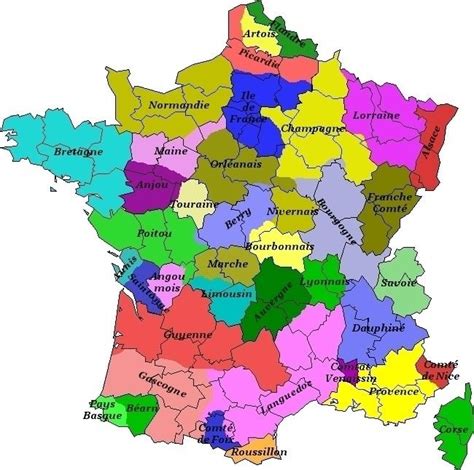 Anciennes Provinces Françaises Province Française Géographie Auvergne