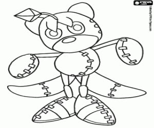 Adorable Tails Doll Coloring Page