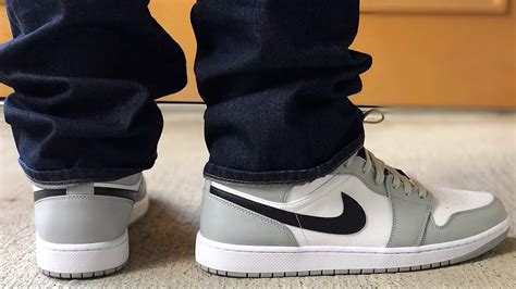 They're really comfy and look amazing. AIR JORDAN 1 MID "LIGHT SMOKE GREY" DETAILED REVIEW + ON ...