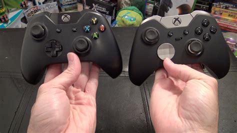 Comparison Review Xbox Elite Controller Vs Xbox One Regular Youtube