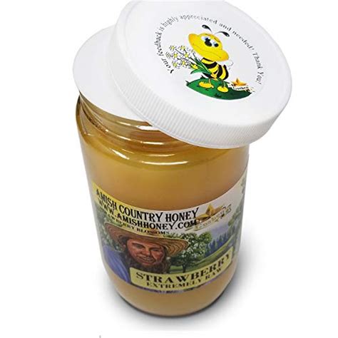 Goshen Honey Amish Extremely Raw Strawberry Blossom Honey Natural