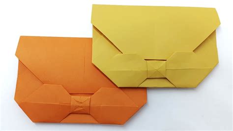 How To Make An Envelope Without Glue Or Tape Super Easy Origami