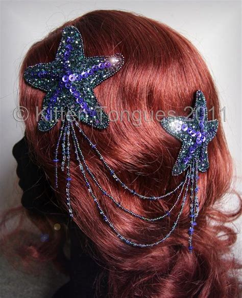 Mermaid Hair Piece Mermaid Hair Hair Adornments Hair Piece