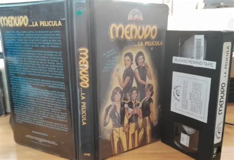 Vhs Menudo La Pelicula 1982 1985 Unicorn Video First Printing