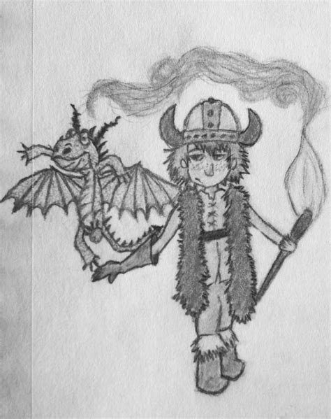 Hiccup Horrendous Haddock Iii And Toothless By Firnenxsaphira On Deviantart