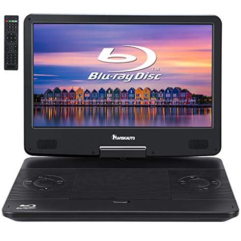 Naviskauto 14 Portable Blu Ray Dvd Player With Built In Rechargeable