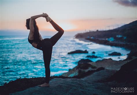 Madexposure Photography Sunset Beach Yoga In Malibu