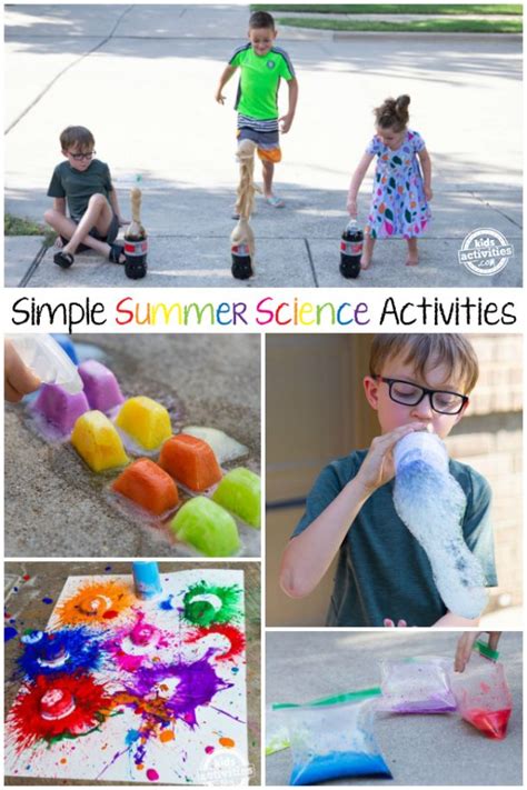 5 Quick And Fun Summer Science Activities For Kids Kids Activities Blog