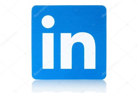 Images Linkedin Logo Linkedin Logo Sign Stock Editorial Photo