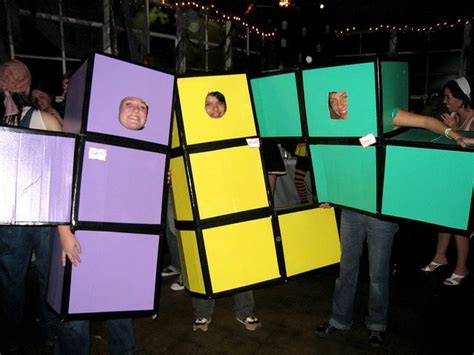 Tetris Costume For Group Halloween