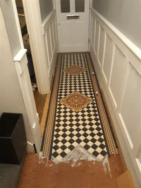 Victorian Hallway Original Style Tiles Its Getting There
