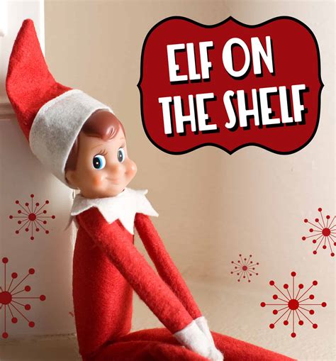 Elf On A Shelf Printable