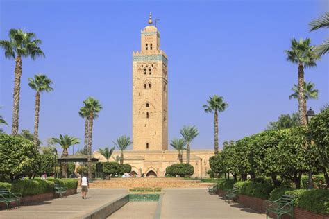 جامع الكتبية في مراكش بالمغرب سائح