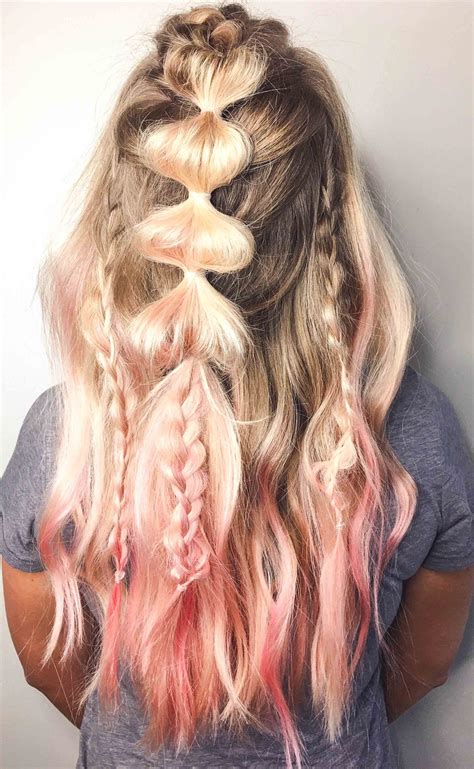 Use the available equipment to clean them down and heal all of their bumps and scrapes. Unicorn Hairstyle | How-To | Beauty | Happily Hughes | Hair styles, Hair shows, Pastel pink hair