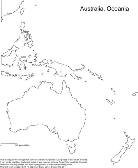 9 Mapas Da Oceania Para Colorir E Imprimir Online Cursos Gratuitos