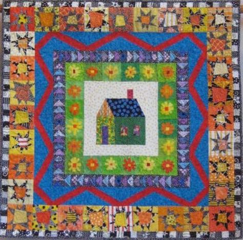 Pictorial Quilts — Art Quilts By Tina Curran House Quilt Patterns