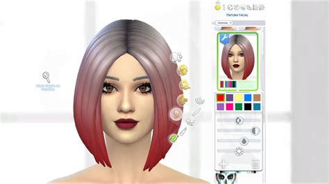 Color Wheel Ombre Hair Recolor For The Sims 4 Youtube