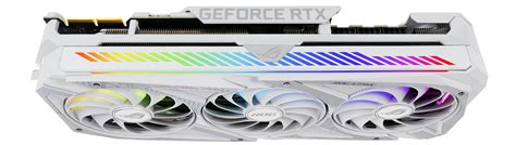 Asus Geforce Rtx 3090 Rog Strix Oc White 24gb Gddr6x Ram Grafikkort