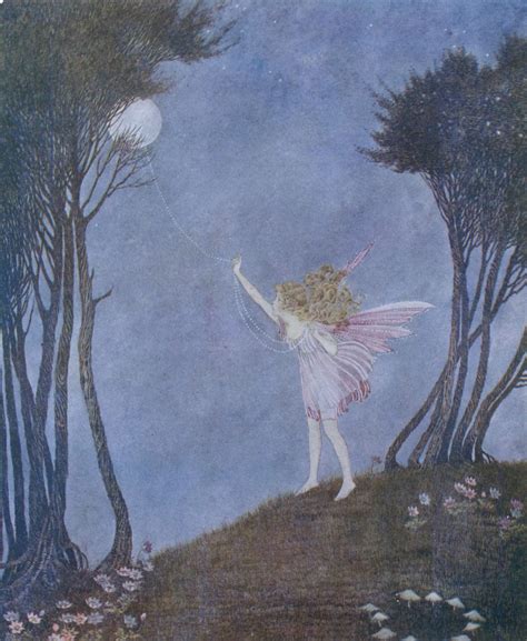 Catching The Moon On A Rope Of Dewdrops Free Vintage Illustrations